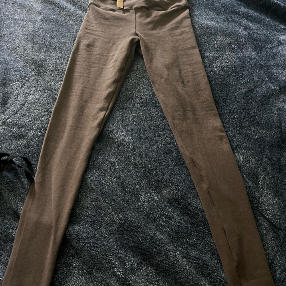 Skims brown leggings XS